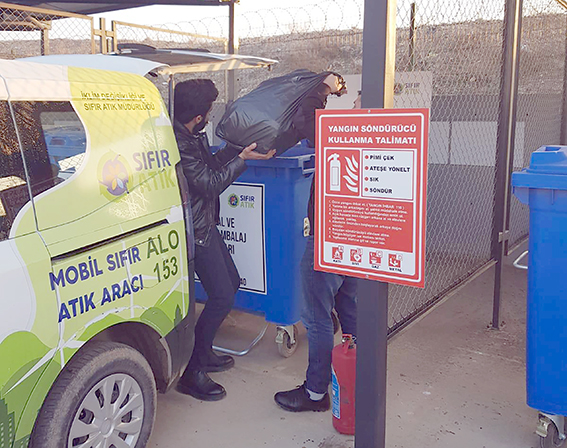 AMBALAJ ATIKLARI GERİ DÖNÜŞÜME KAZANDIRILIYOR