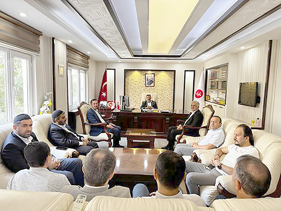 BAĞIMSIZ DİYANET SEN’DEN MÜFTÜLÜĞE ZİYARETİ