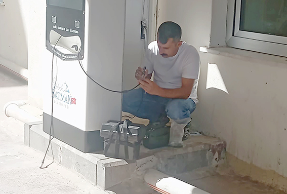 ENGELLİ ŞARJ İSTASYONLARININ BAKIMI DEVAM EDİYOR