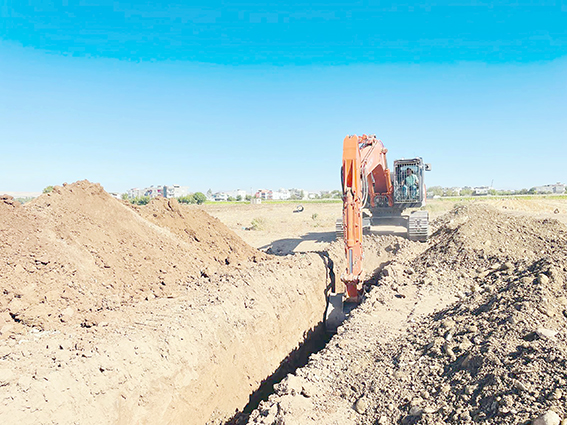 ÇAY MAHALLESİ’NDE ALTYAPI GÜÇLENDİRİLİYOR