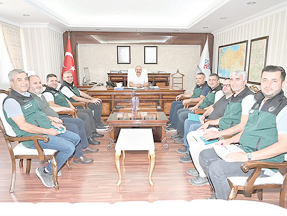 DSİ’DEN VALİ CANALP’A ZİYARET