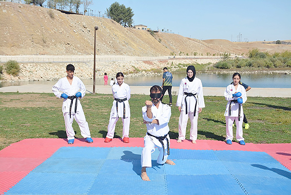 GENÇLİK, MALABADİ KÖPRÜSÜ’NDE SPORLA BULUŞTU