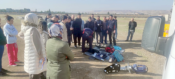 GENÇLİK SPOR, 30 KİŞİLİK ARAMA KURTARMA EKİBİ KURUYOR