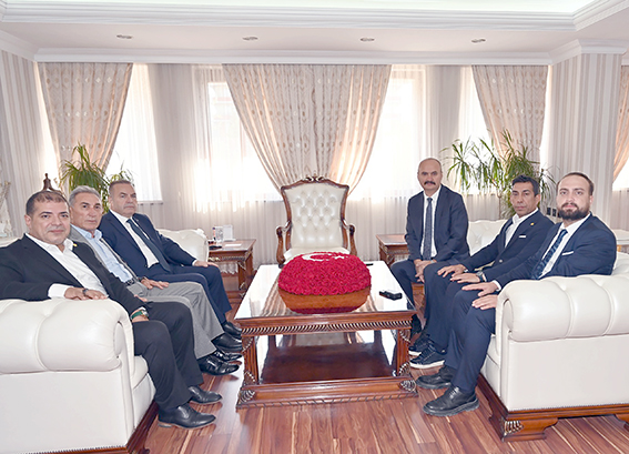 GENEL BAŞKAN ÇELEBİ’DEN VALİ CANALP’A ZİYARET