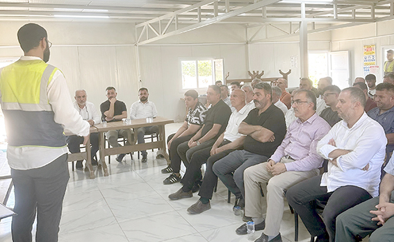 GIDACILAR KOOPERATİFİ ÜYELERİYLE BİR ARAYA GELDİ