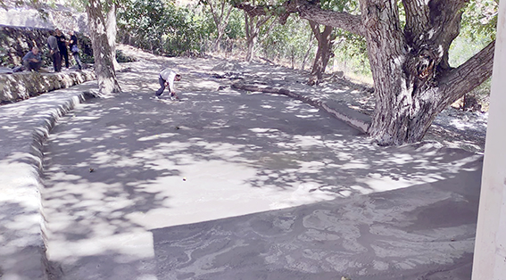 GÖNÜLLÜ KÖYÜ’NE BETON SULAMA KANALI YAPILDI