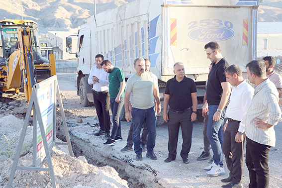 HASANKEYF’TE DOĞALGAZ ALTYAPI ÇALIŞMALARI BAŞLADI
