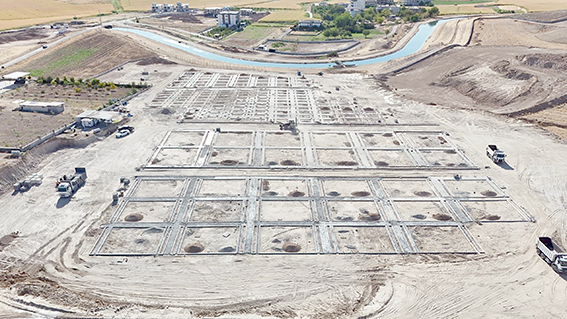 KENT MEZARLIĞI ÇALIŞMALARI TAM HIZ İLERLİYOR