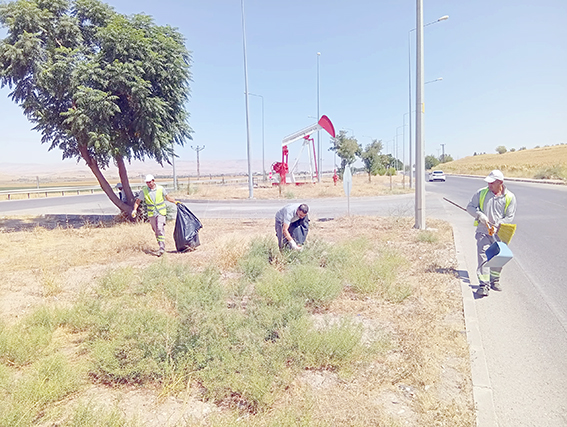 KOZLUK YOLUNDA GENEL TEMİZLİK ÇALIŞMASI