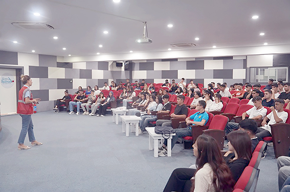 LİSE STAJYERLERİNE İSG EĞİTİMİ