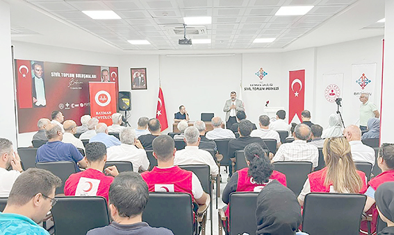 MÜFTÜ DURMUŞ, STK TEMSİLCİLERİYLE BİR ARAYA GELDİ