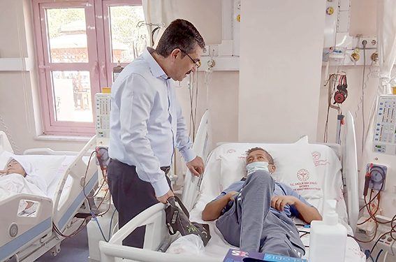 NASIROĞLU “SAĞLIKTA HİZMET VE MORAL ÖNCELİĞİMİZ”