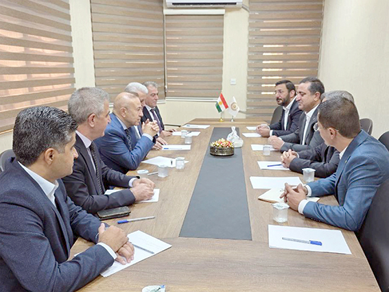 RAMANLI, IRAK KÜRDİSTAN BÖLGESİ’NDE BİR DİZİ TEMASLARDA BULUNDU