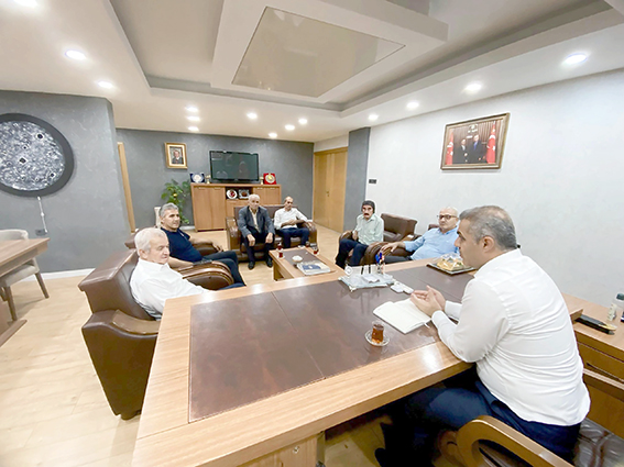 ŞANSİ, İL GENEL MECLİS ÜYELERİYLE BİR ARAYA GELDİ