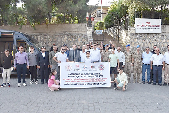 SASON’DA ŞEHİT AİLELERİ İÇİN ANLAMLI PROJE BAŞLADI