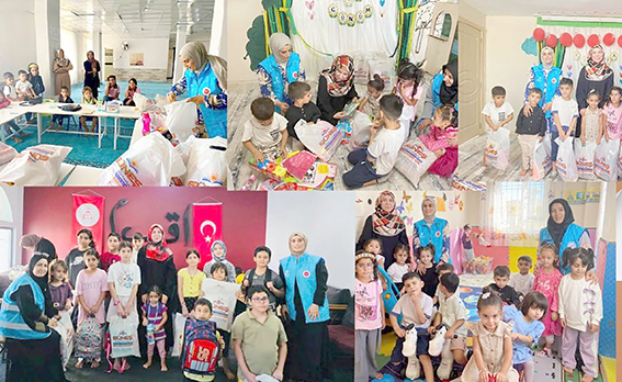 TDV’DEN 321 ÇOCUĞA KIRTASİYE YARDIMI