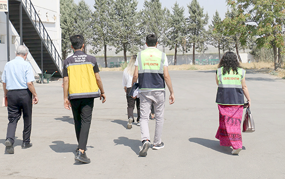 TEKSTİL ATIKLARINA YÖNELİK DENETİMLER YAPILDI