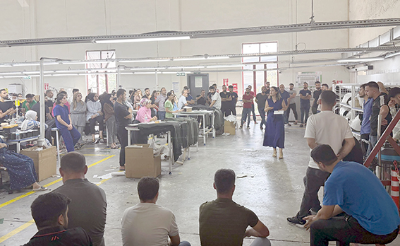 TEKSTİL İŞÇİLERİNE ‘TEKNOLOJİ BAĞIMLILIĞI’ EĞİTİMİ