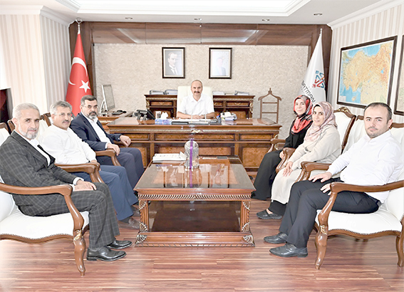 VALİ CANALP’A MEVLİD-İ NEBİ HAFTASI ZİYARETİ