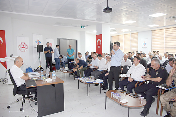 YAPILACAK ÇALIŞMALAR MASAYA YATIRILDI