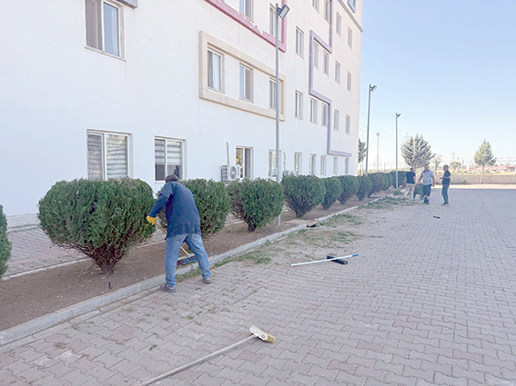 ÖĞRENCİLER İÇİN DAHA TEMİZ VE HUZURLU ALAN