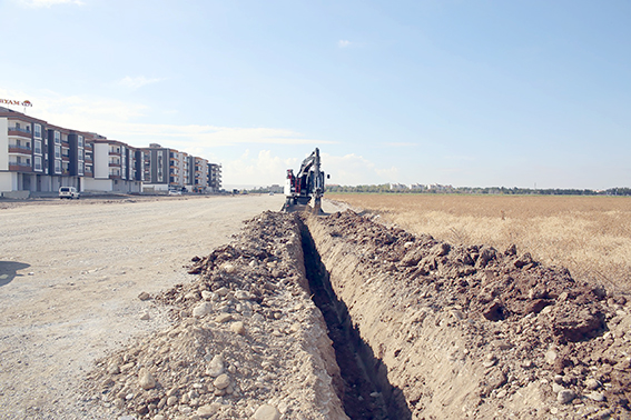 ALTYAPI ÇALIŞMALARI HIZ KAZANDI