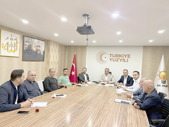 BAŞKAN ŞANSİ, MAHALLE BAŞKANLARIYLA BİR ARAYA GELDİ