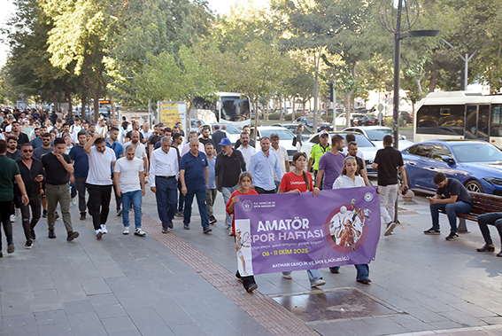 AMATÖR SPOR HAFTASI COŞKUYLA KUTLANDI