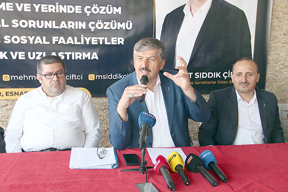 BAŞKAN ÇİFTÇİ “ESNAFIN GÜCÜ BATMAN’IN GÜCÜDÜR”