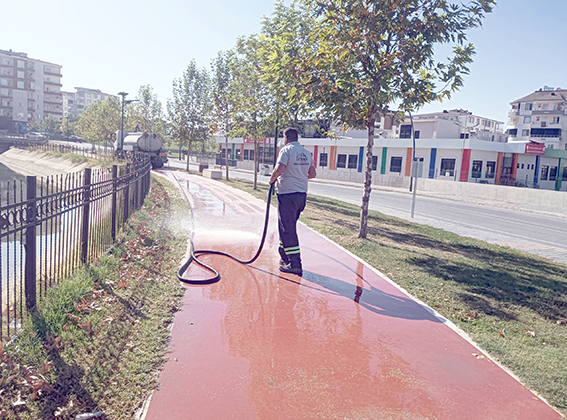 DSİ YÜRÜYÜŞ YOLU TERTEMİZ