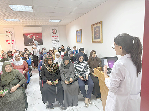 GÜNEYKENT ADEM’DE KADINLARA KANSERDEN KORUNMA EĞİTİMİ