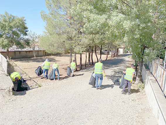 HASANKEYF YOLUNDA KAPSAMLI TEMİZLİK ÇALIŞMASI