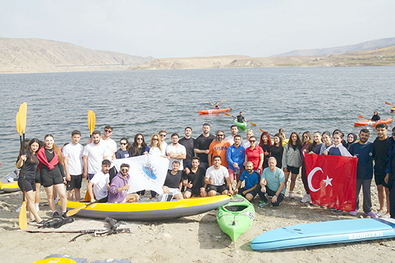 HASANKEYF’TE KANO VE SUP ETKİNLİĞİ YAPILDI