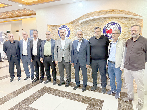 İL BAŞKANI ŞANSİ, EMEKLİ MEMUR-SEN AİLESİNE KATILDI