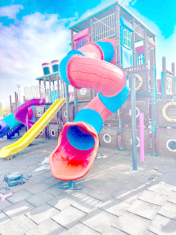 KIRA DAĞI MESİRE ALANI’NDA ÇOCUK OYUN ALANI YENİLENDİ