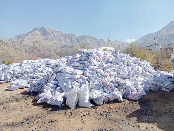 KÖMÜR DAĞITIMINA BAŞLANDI