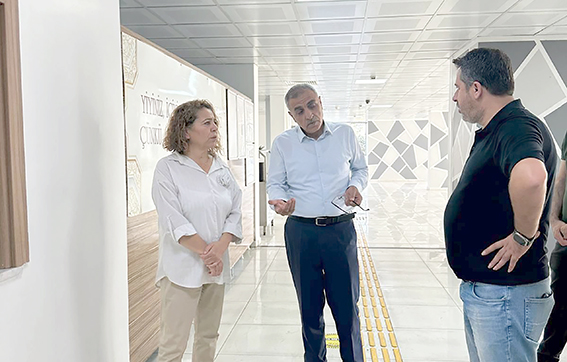 ÖZPERK, YURT KANTİN VE YEMEKHANELERİNİ DENETLEDİ