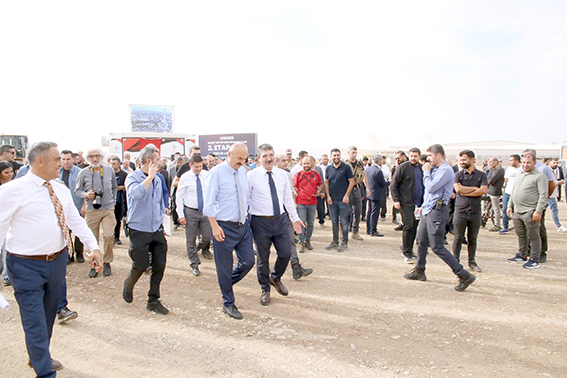 RECEP TAYYİP ERDOĞAN BULVARI’NDA II. ETAP TAM HIZ