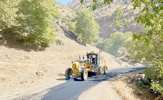 SASON’DA 113,4 KİLOMETRELİK YOL ONARIMI GERÇEKLEŞTİRDİ