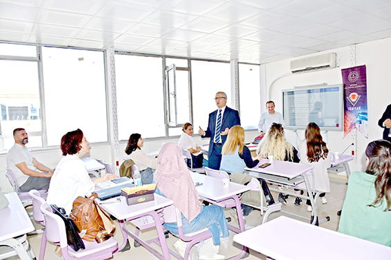 TEKNOFEST PROJE EĞİTİMLERİNE ZİYARET