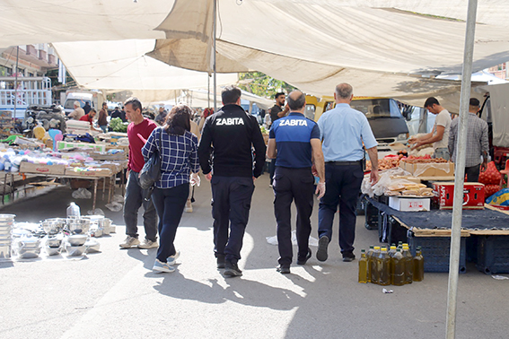 PAZARCI ESNAFININ ÖLÇÜM CİHAZLARI TEST EDİLDİ