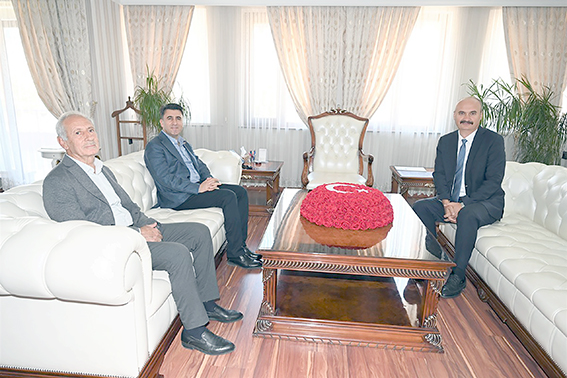 TUNCELİ VALİSİ AYGÖL, VALİ CANALP’İ ZİYARET ETTİ