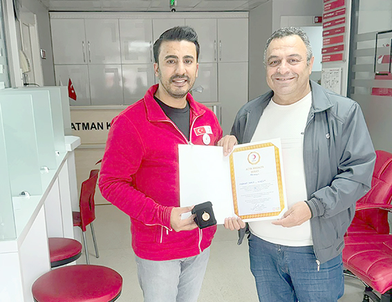 29 YILLIK İTFAİYECİ, 50. KAN BAĞIŞINDA BULUNDU