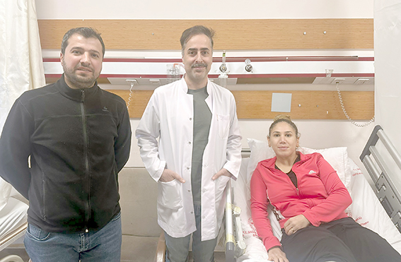 AŞİL TENDON AMELİYATI BAŞARIYLA GERÇEKLEŞTİRİLDİ