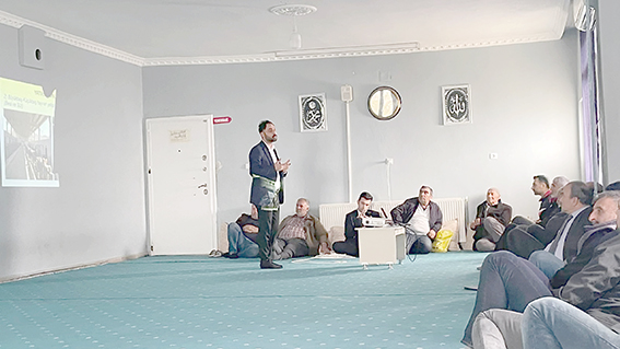 AYRANCI KÖYÜ’NDE HİBE DESTEKLERİNE TOPLANTISI DÜZENLENDİ