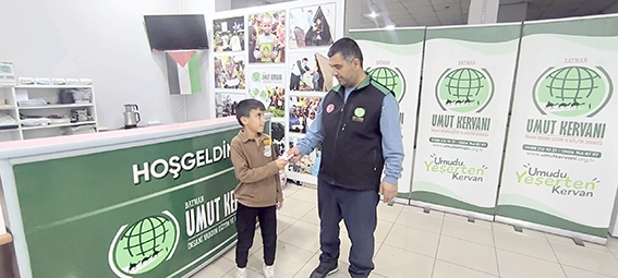 MİNİK YÜREKLERDEN GAZZE’YE ANLAMLI DESTEK