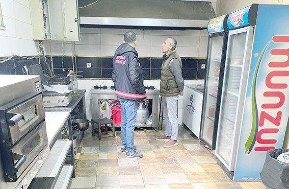 KAFE VE RESTORANLARA YANGIN GÜVENLİĞİ DENETİMİ