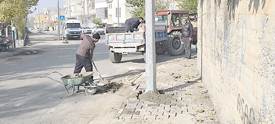 FEN İŞLERİ ÇALIŞMALARINI SÜRDÜRÜYOR