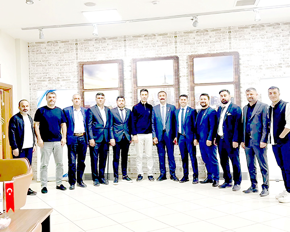 GAZİLER PLATFORMU’NDAN PROJE OFİSİNE ZİYARET