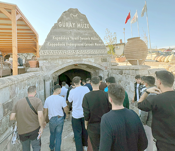 GENÇLER NEVŞEHİR’İN TARİHİNDE YOLCULUĞA ÇIKTI